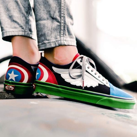 marvel avengers vans